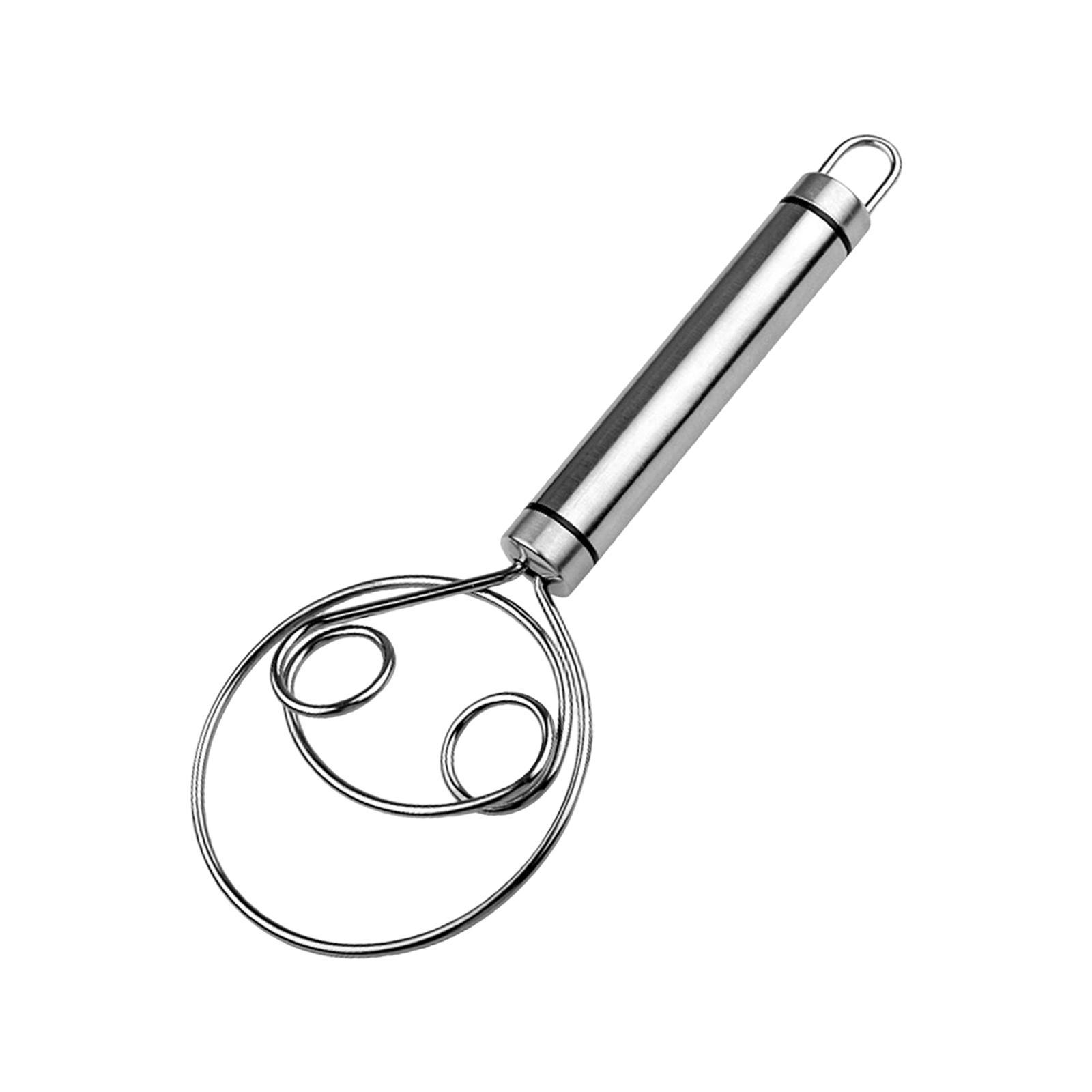 Hand Danish Whisk Kitchen Baking Tools Bread Mixer for Biscuits Dessert Cake
