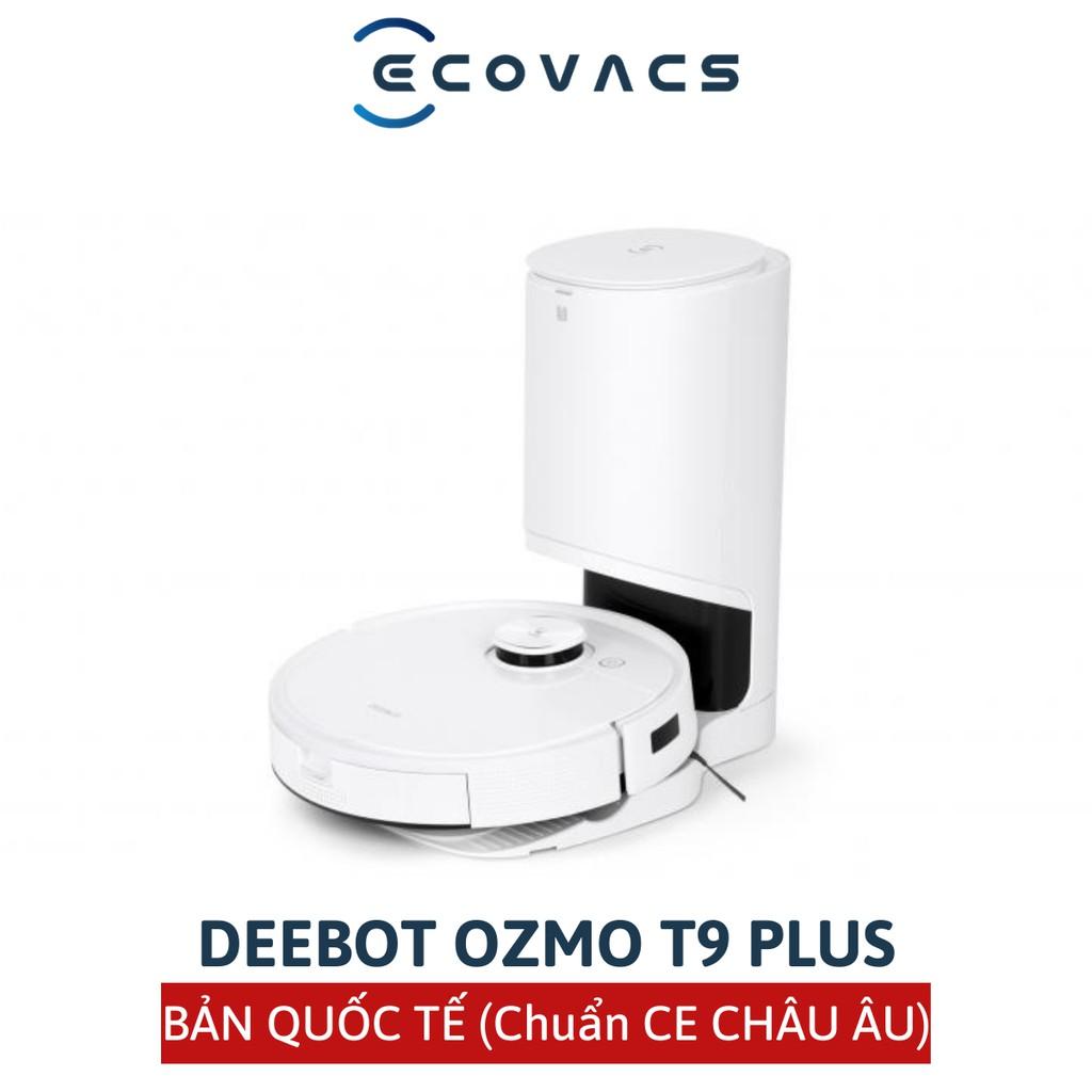 Robot hút bụi lau nhà thông minh Ecovacs Deebot OZMO T9 PLUS - Bản quốc tế - Hàng chính hãng