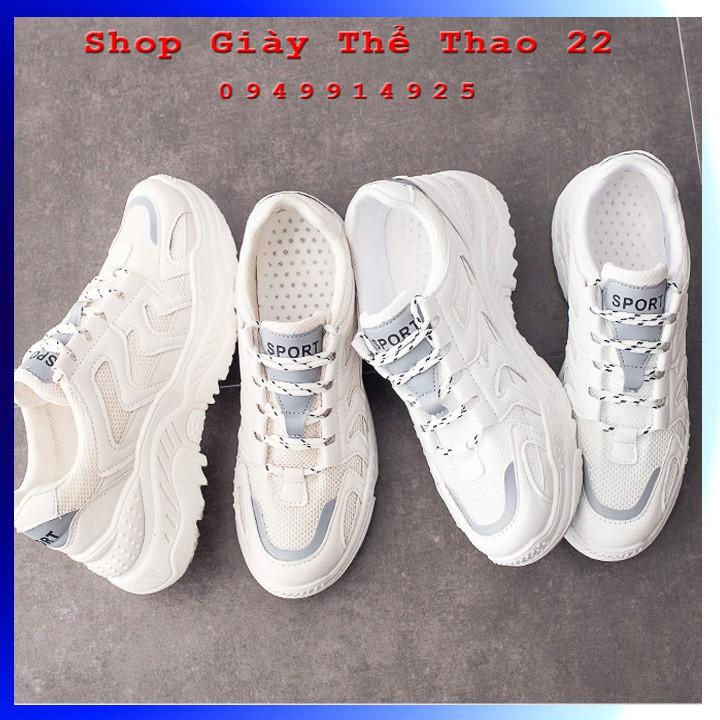  GIÀY SNEAKER NỮ THỜI TRANG THỂ THAO