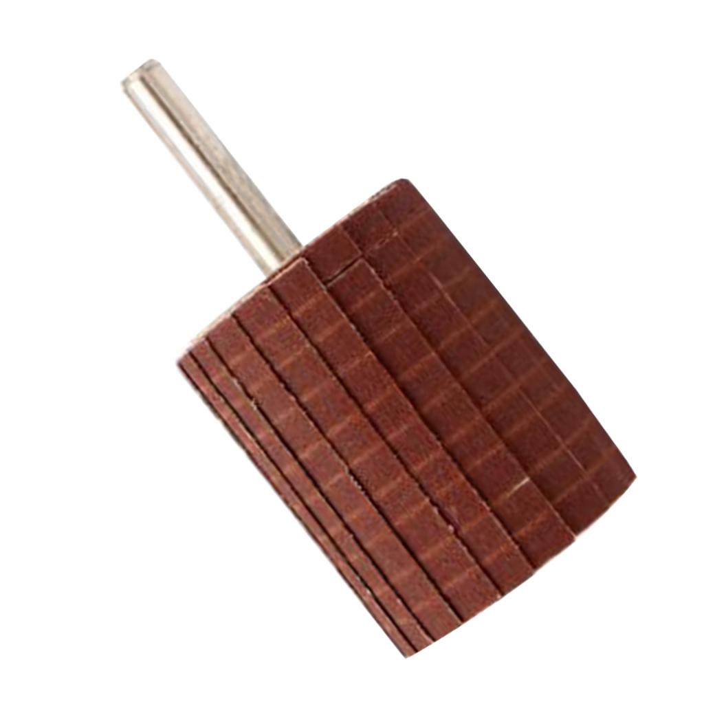 2pcs Abrasive Grinding Tools Flap Wheel Dust Rust Paint Remove Tools 400 Grit