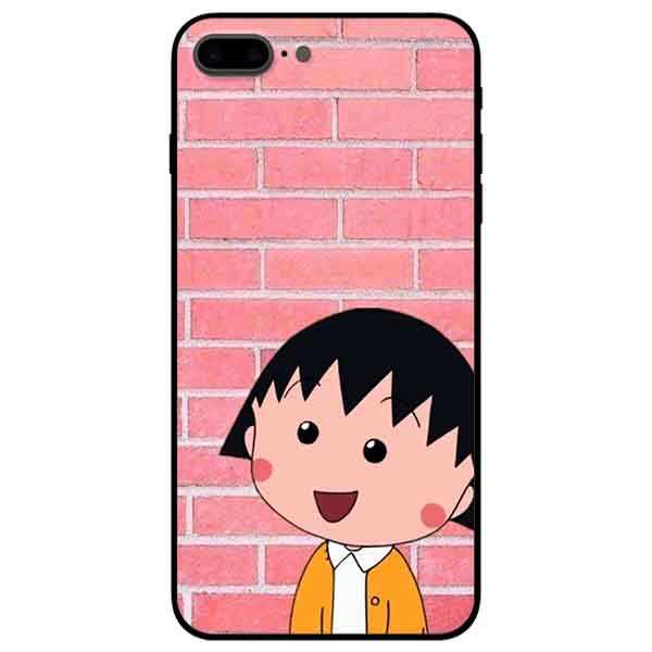 Ốp lưng in cho Iphone 7 Plus/ 8 Plus Mẫu Cô Gái Tóc Ngắn