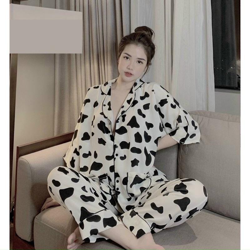 BỘ ĐỒ NGỦ LỤA HÌNH QUẦN DÀI
