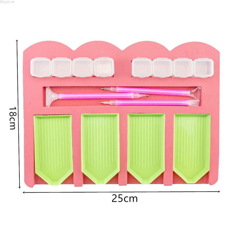 Khay Đựng Bút 4 Ngăn Tiện Lợi