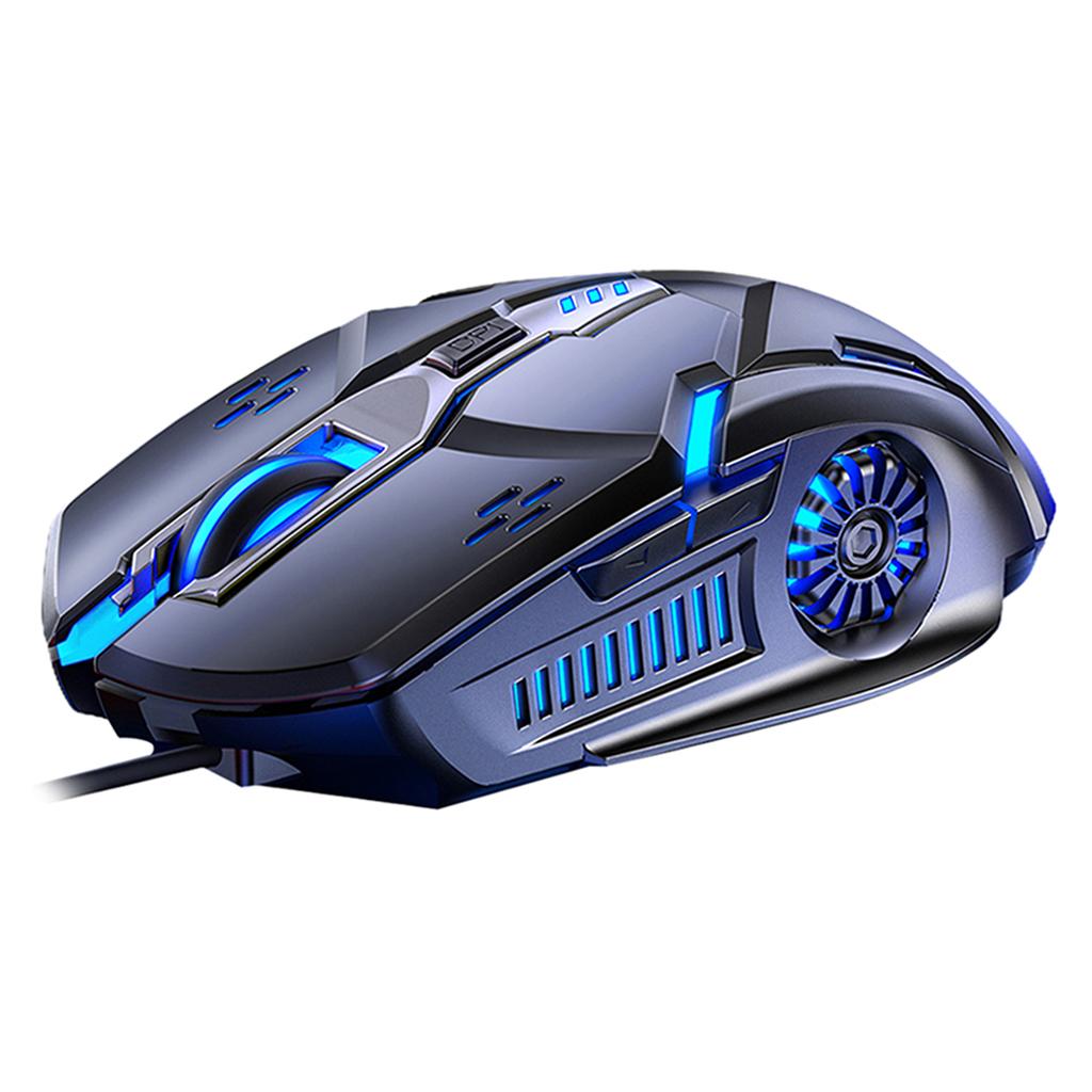 Gaming Mouse Wired,with 6D Programmable Buttons, RGB Lights Perfect for Gaming Computer Mouse for PC, Laptop, Computers