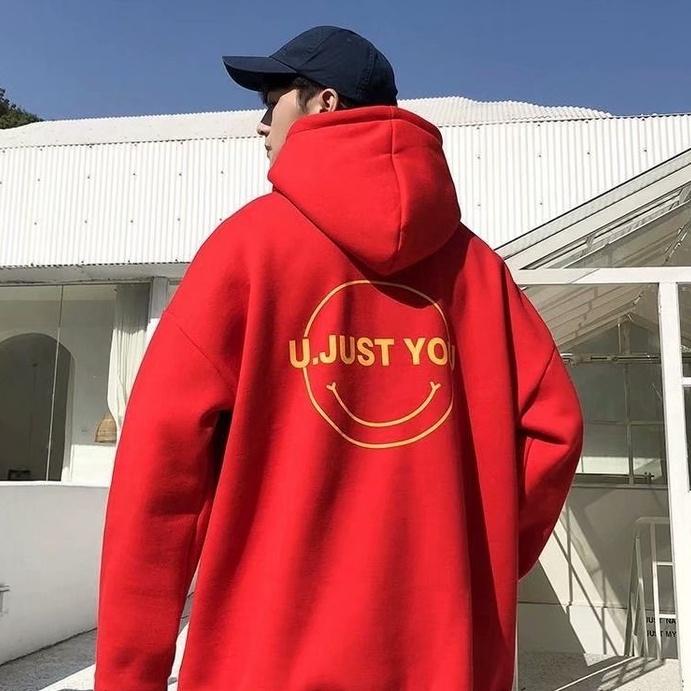 Áo Hoodie nam chất liệu nỉ cao cấp in hình đáng yêu phong cách Hàn Quốc