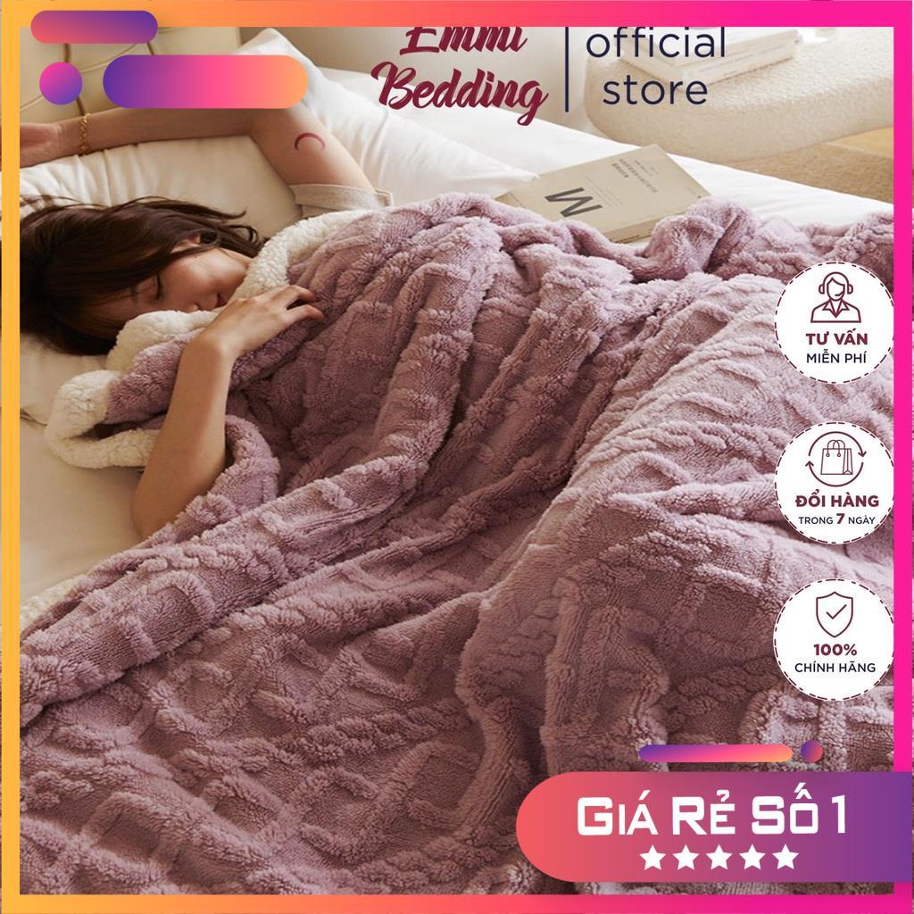 Chăn lông cừu STORE Mềm Len Cừu Mông Cổ thế hệ mới Làm ấm nhanh, Nặng 2kg5, Kích thước 2mx2m3