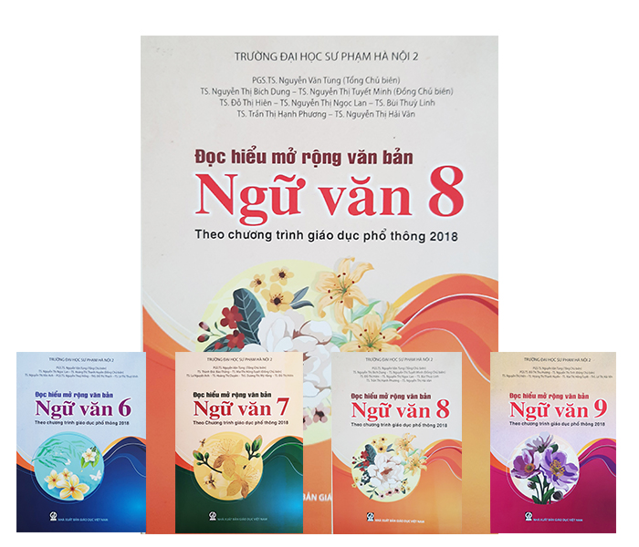 Sách Ngữ văn - Combo 4 quyển sách Đọc hiểu mở rộng văn bản Ngữ văn từ lớp 6 - 9 Theo Chương trình Giáo dục phổ thông 2018