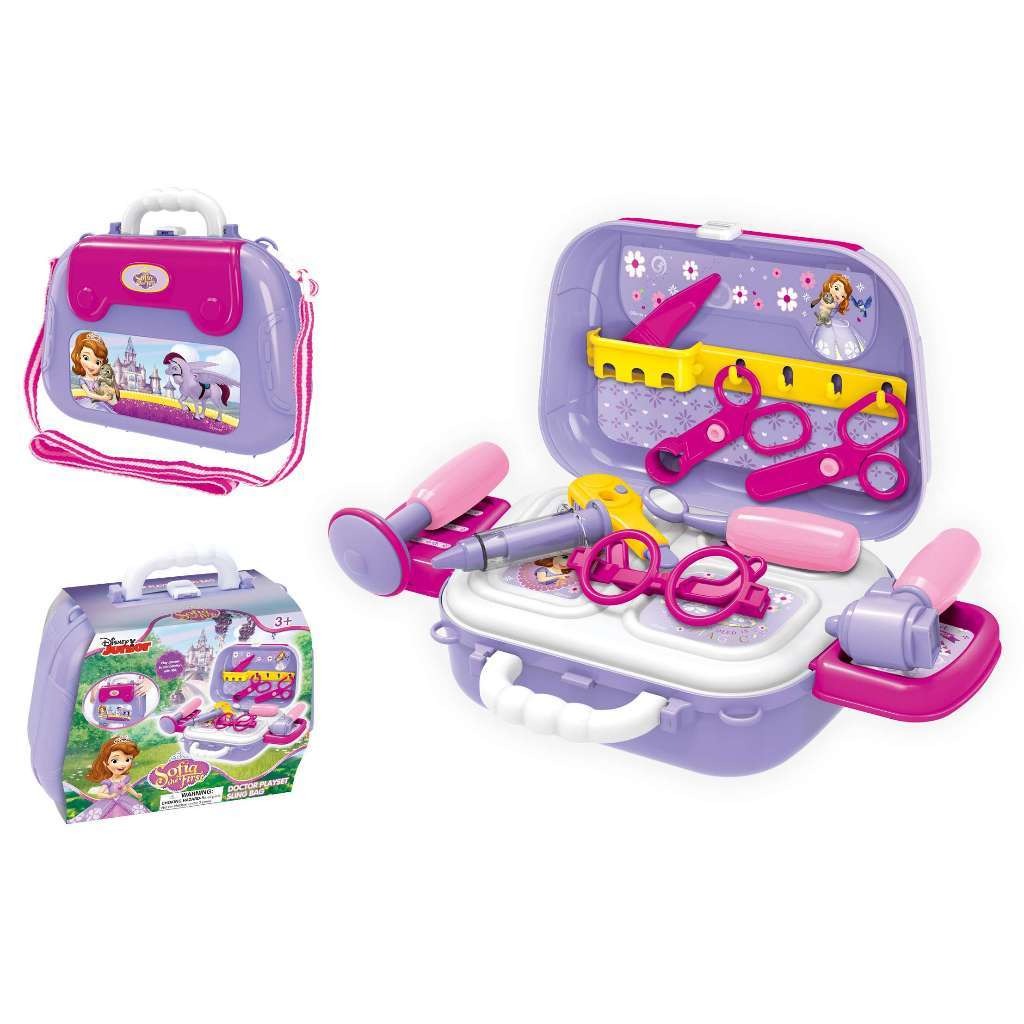 DISNEY - EODS008-935A Bộ túi xách bác sĩ Sofia The First (KT 25x10x19cm)