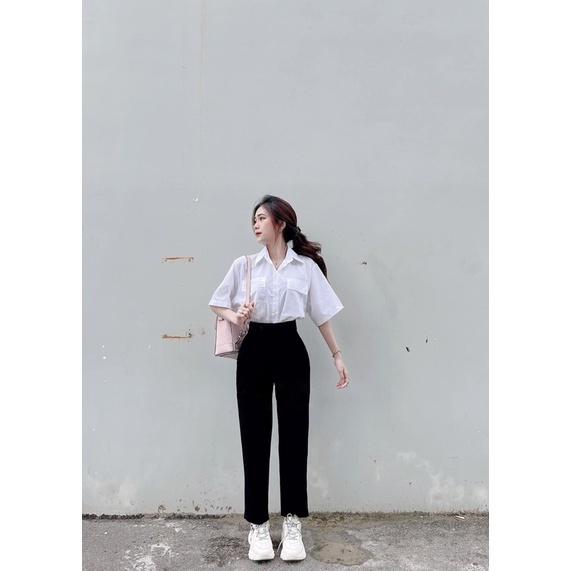 Quần tây dáng Baggy Công Sở chất vải tuyếtxưởng may giá sỉ