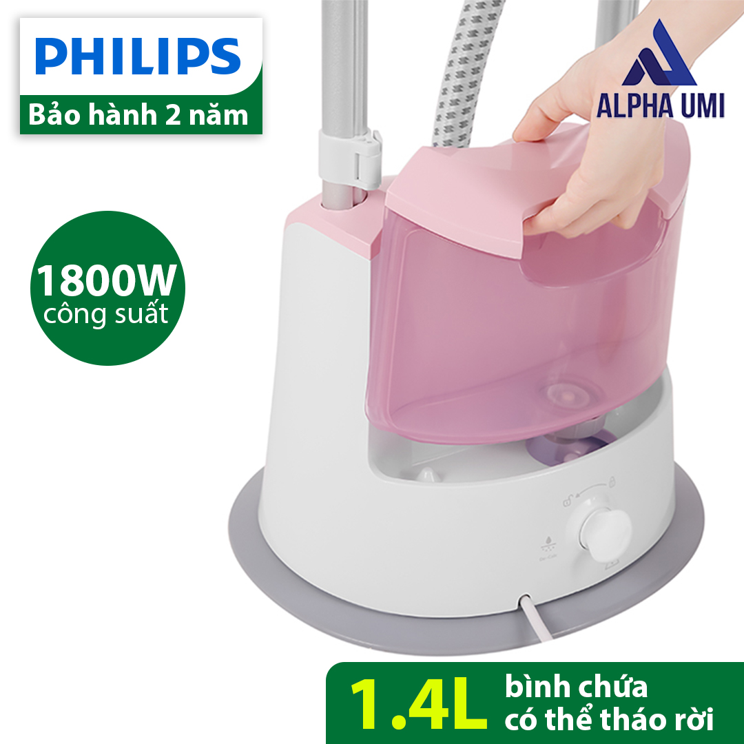 Bàn ủi hơi nước đứng Philips GC485/49 (1800W) - Hàng Chính Hãng