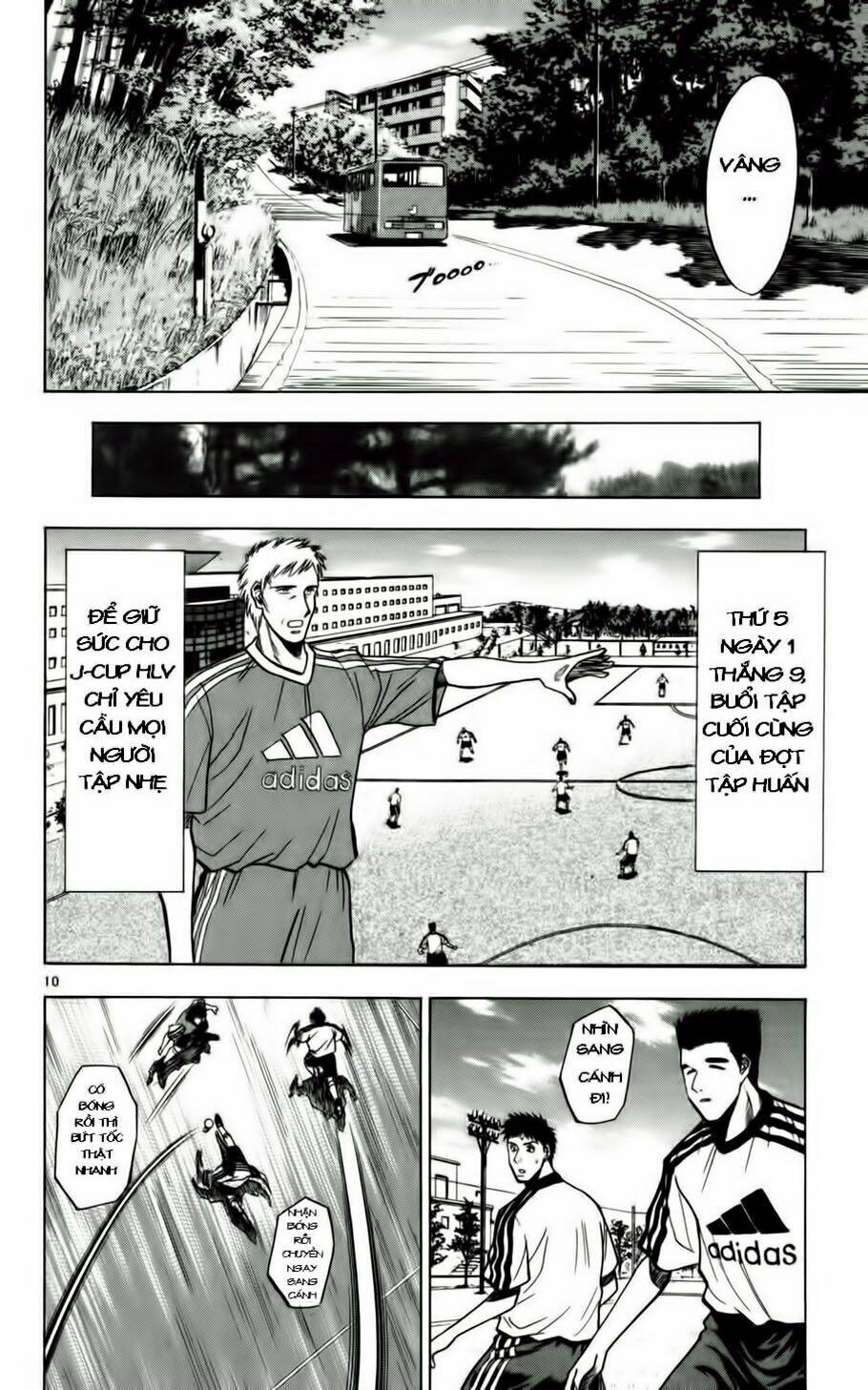 vũ điệu trên sân cỏ - fantasista chapter 55 10