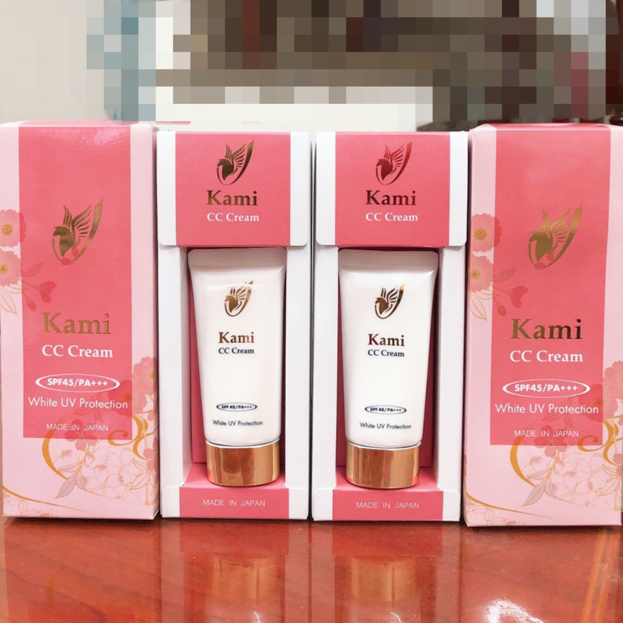 Combo 2 tub kem nền chống nắng cao cấp Kami Nhật Bản ( 8 in 1)