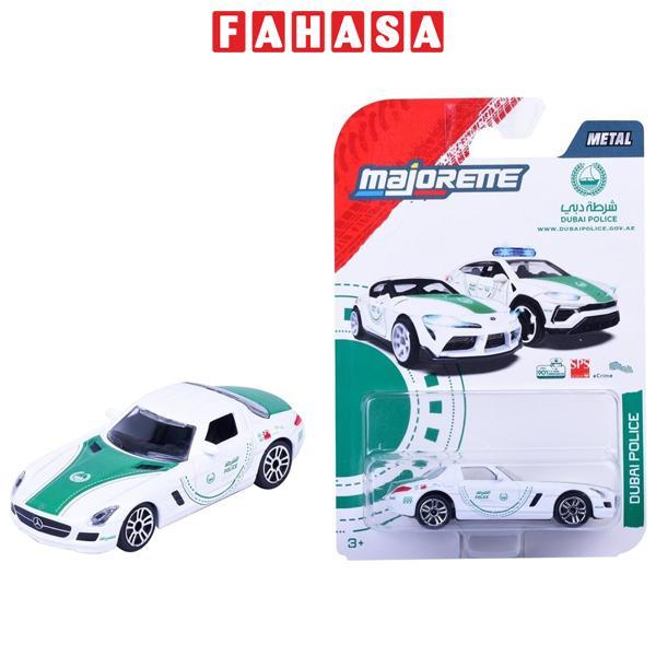 Đồ Chơi Mô Hình Xe Dubai Police Mercedes-Benz SLS AMG - Majorette 8503100001B47
