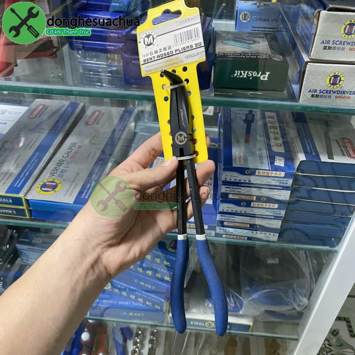 Kìm phe dài miệng cong 90 độ C-Mart B0053-11 275mm