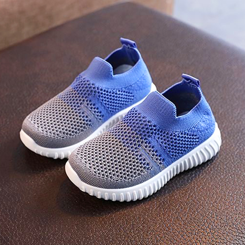 Giày thể thao phong cách Hàn Quốc Baby-S, Giày lười cho bé mềm nhẹ thoáng khí – ST8