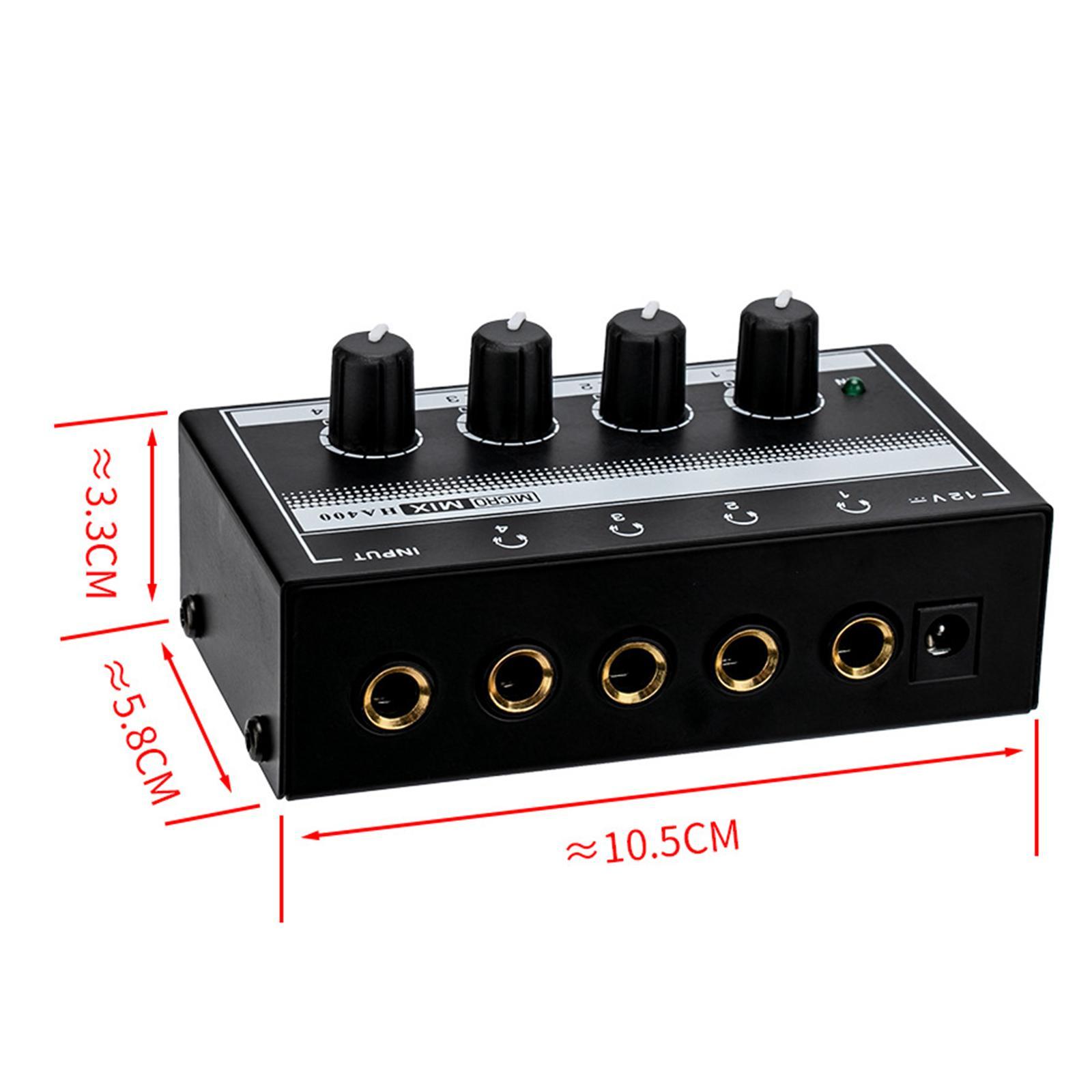 Headphone Amplifier Low Noise Sound Mixer Loudspeaker for Stage Performances