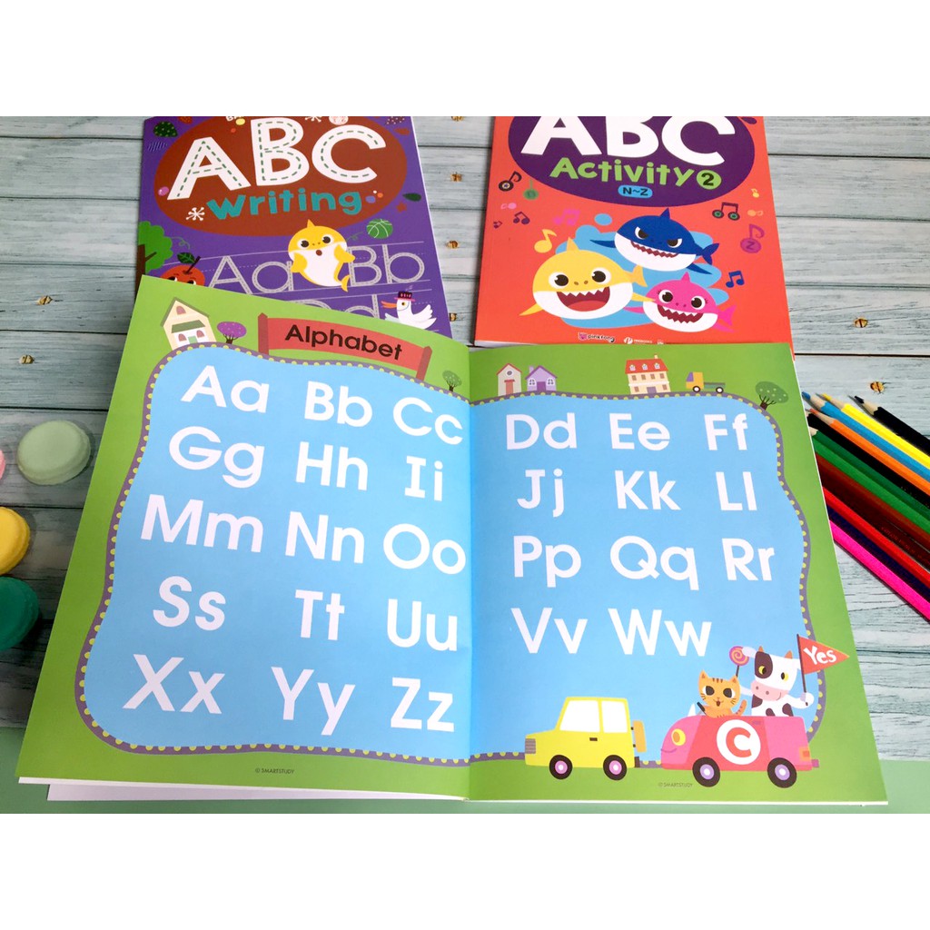 Bảng Chữ Cái Abc Activity 1 - A-M -Dành Cho Trẻ 3-6 Tuổi