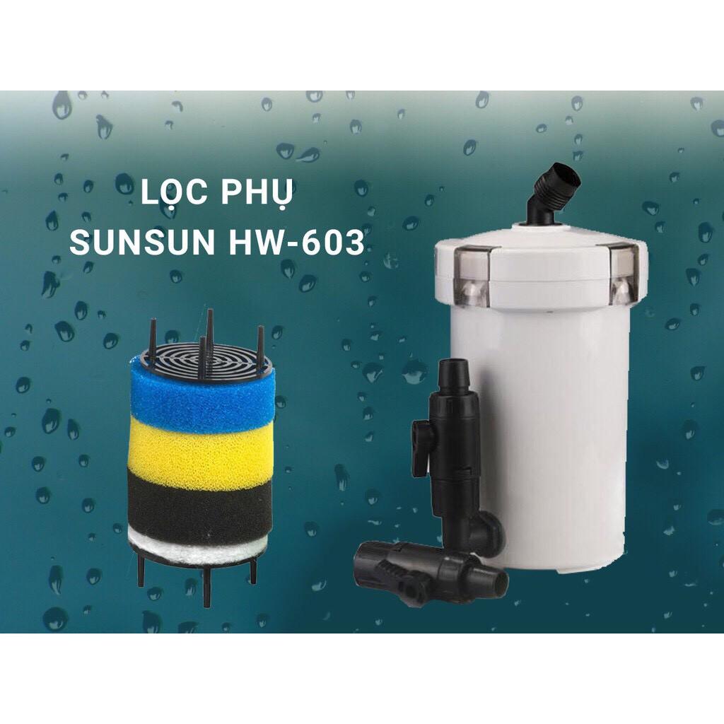 Bộ máy lọc ngoài bể cá HW-603B