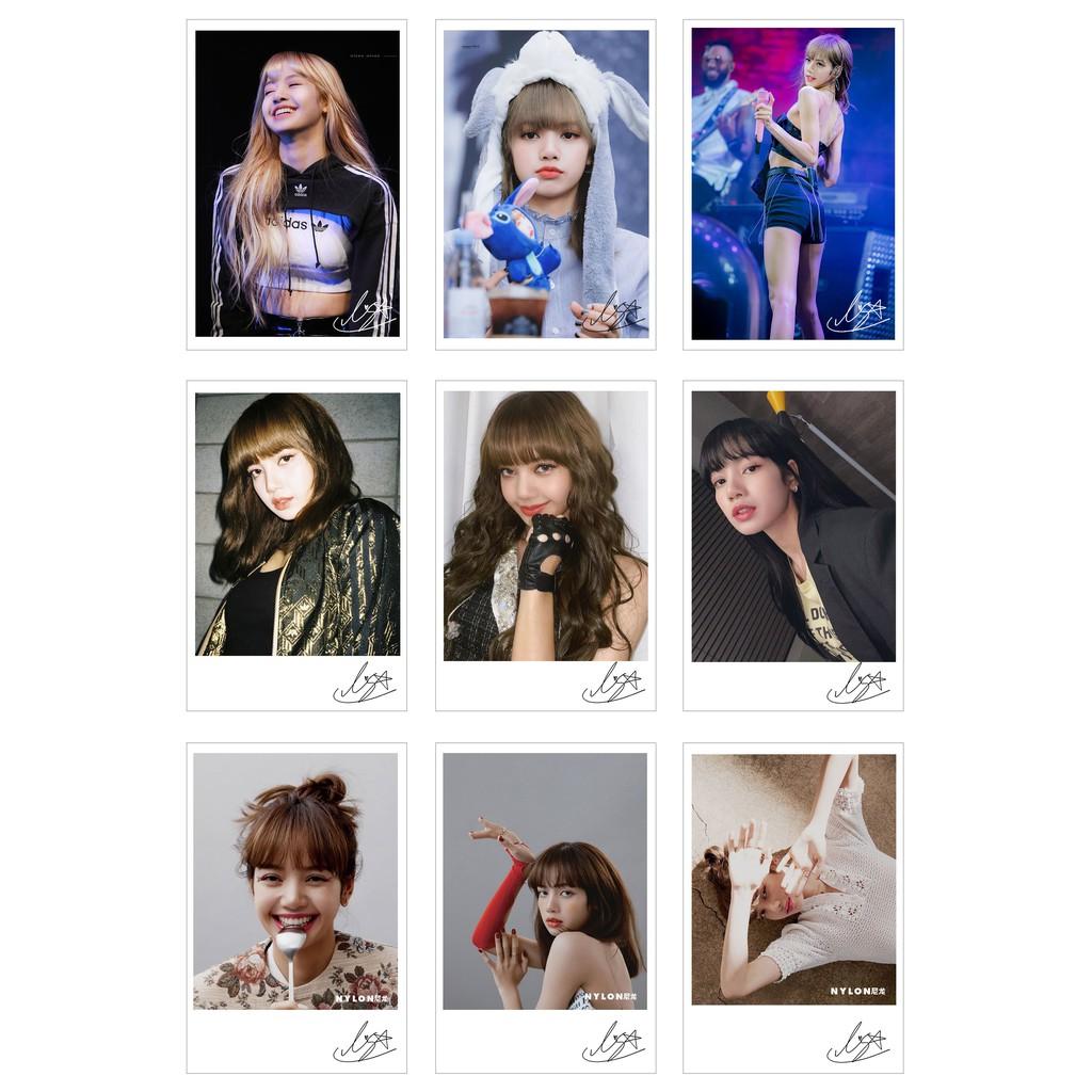 Lomo Card 54 ảnh có chữ ký LISA BLACKPINK