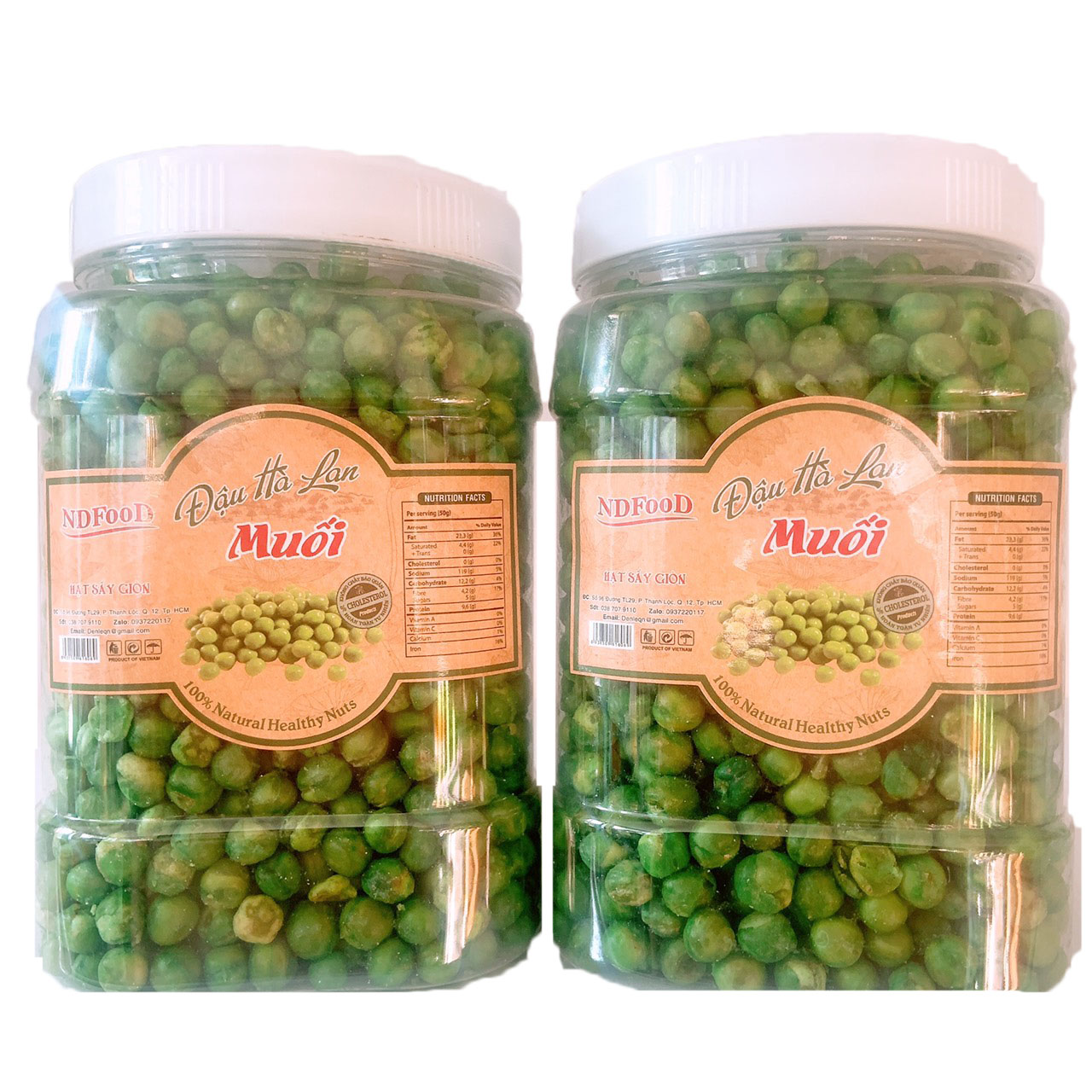 1KG ĐẬU HÀ LAN MUỐI GIÒN NGON