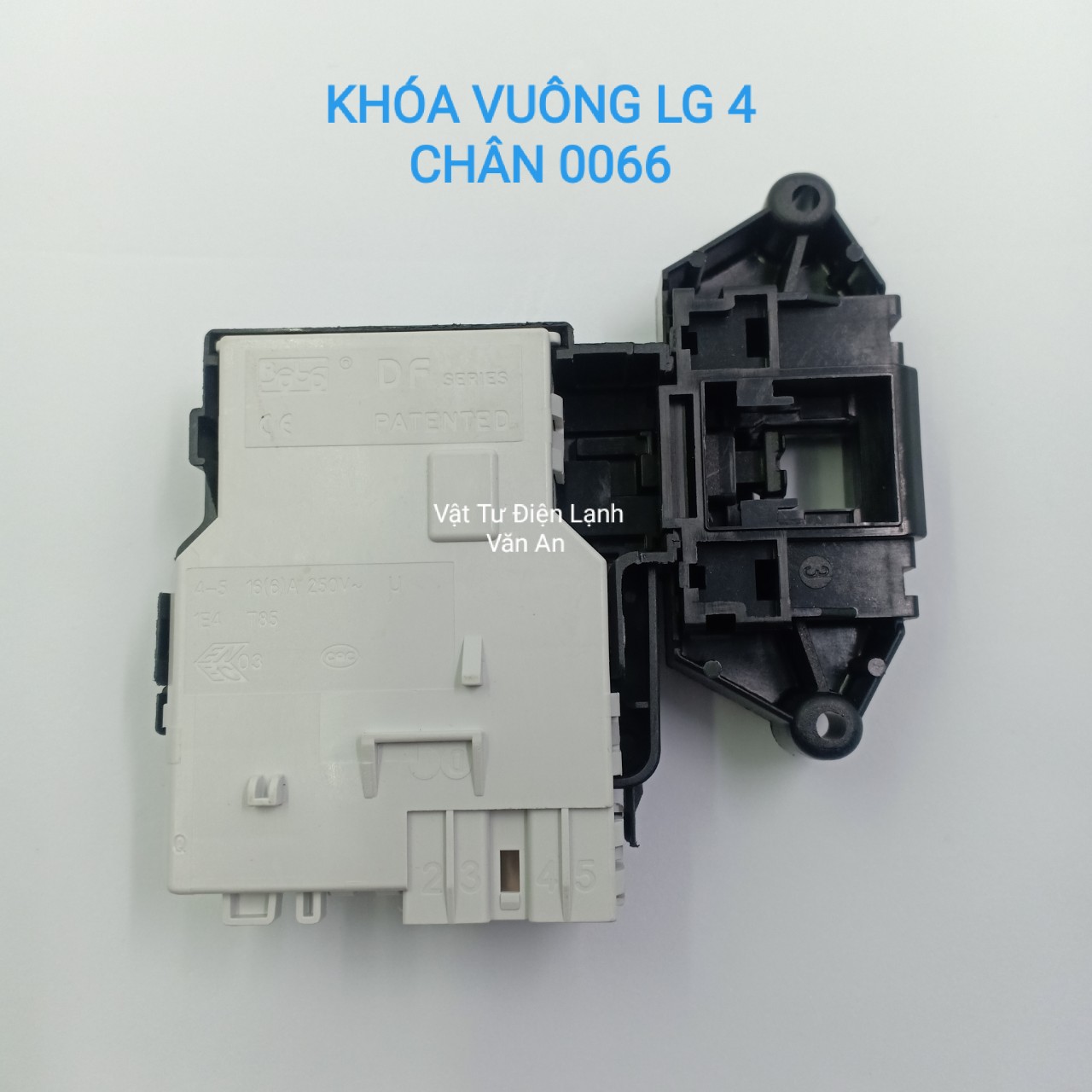 Khóa cửa máy giặt vuông L.G 4 chân