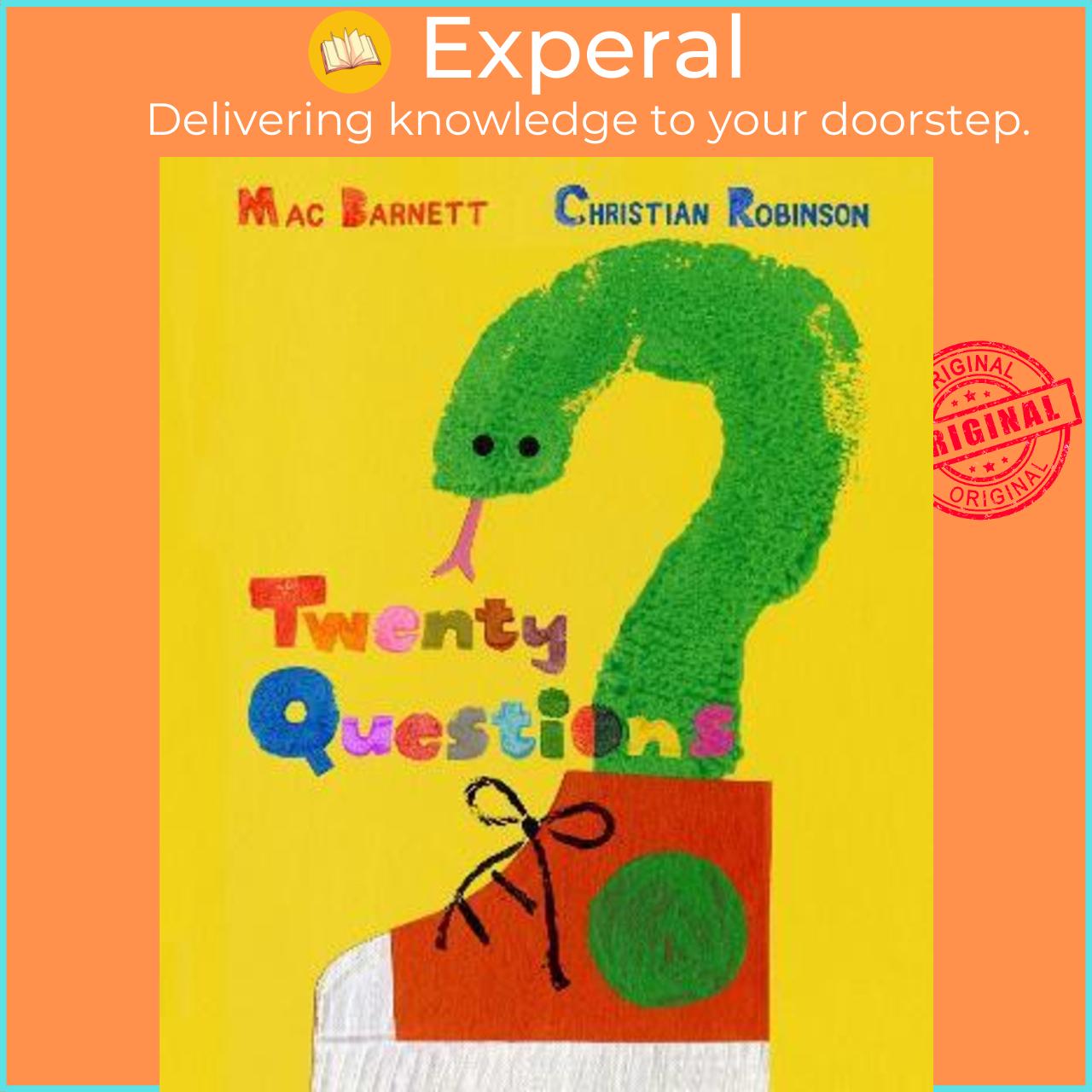 Hình ảnh Sách - Twenty Questions by Mac Barnett (UK edition, hardcover)