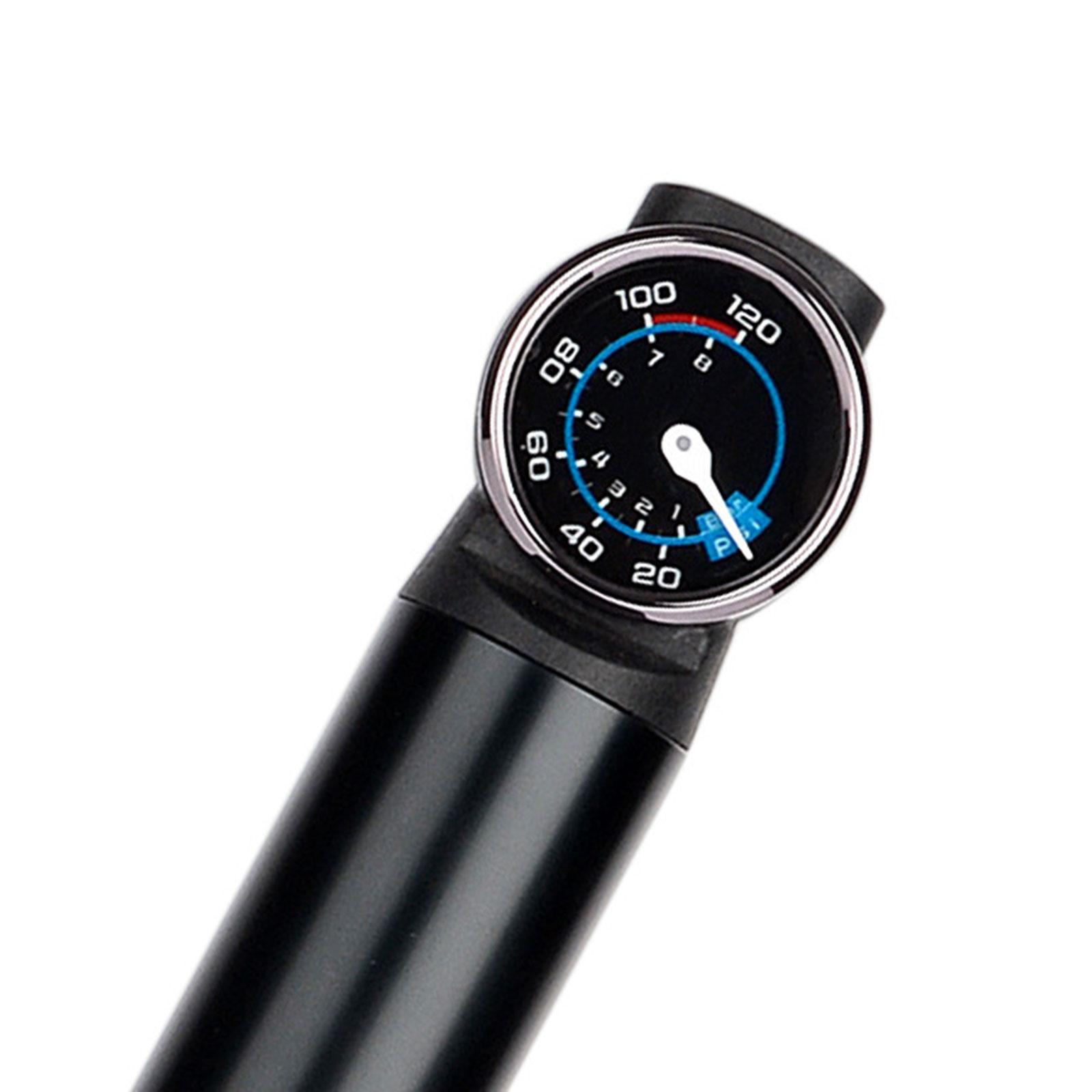 Mini Bike Pumps hand Pump Portable High Pressure Mount Bracket Small Tire Inflator Max 120PSI for Mountain Bike Outdoor Cycling