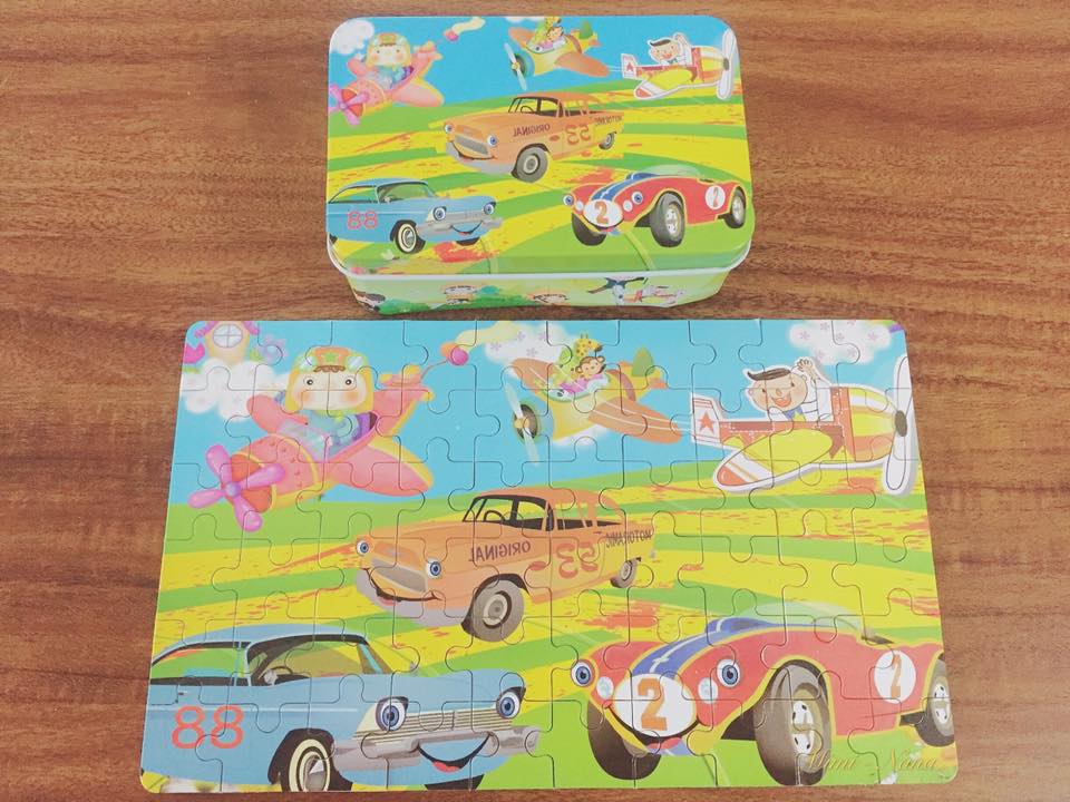 Ghép hình puzzle 60 miếng - Phát triển tư duy - Mẫu bé gái