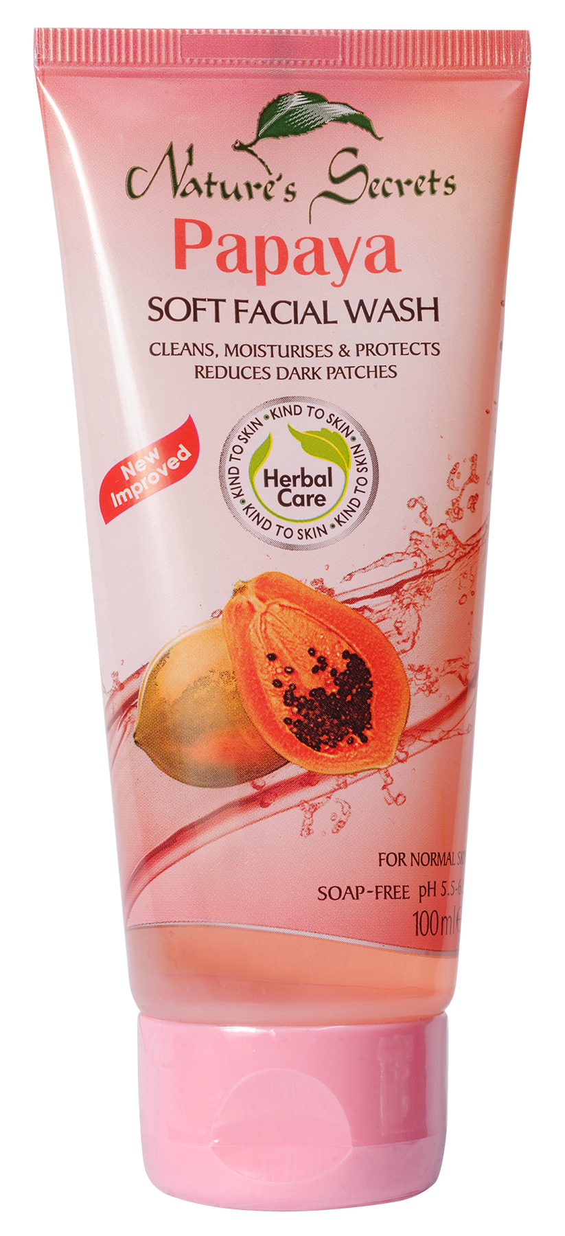 Gel Rửa Mặt Đu Đủ - Papaya Soft Facial Wash Tube 100ml