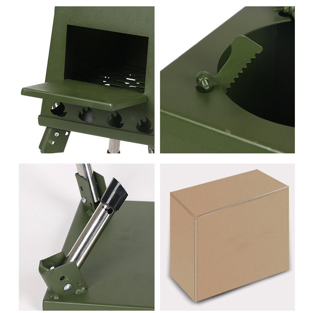 Bếp lò di động nấu ăn cắm trạ ngoài trời siêu nhẹ