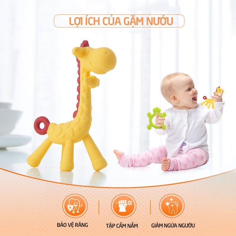 Gặm nướu cho bé hình hươu Babuu