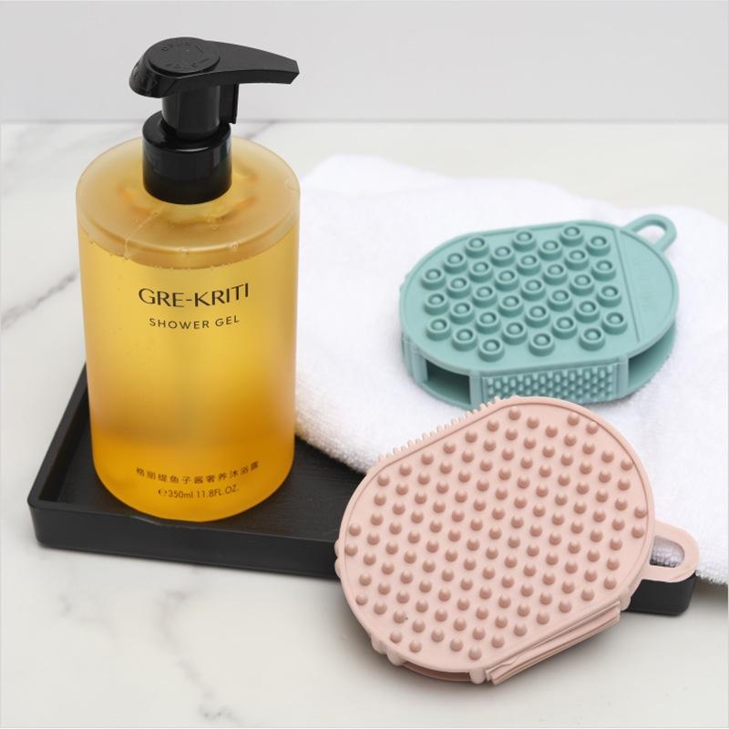 Soft Rubber Bath Towel Gloves Rubbing Mud Decontamination Bath Brush Bathroom Bathing Back Massage Brush Household Bath Gloves