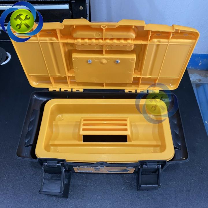 Thùng đồ nghề nhựa mini Tolsen 80109 kích thước 340x180x130mm