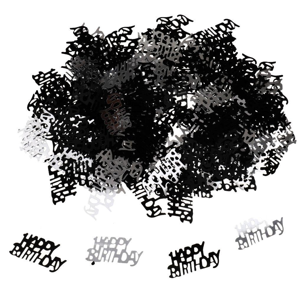 4xBirthday Celebration Confetti Party Decor Scatter Sprinkles Happy Birthday
