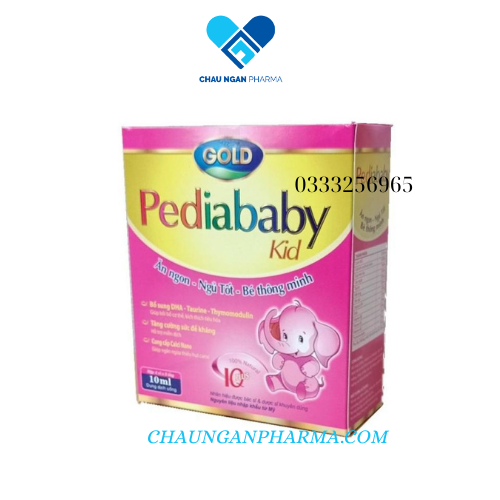 Pediababy ăn ngon ngon, bổ sung vitamin giúp bé ăn ngon ngủ tốt.