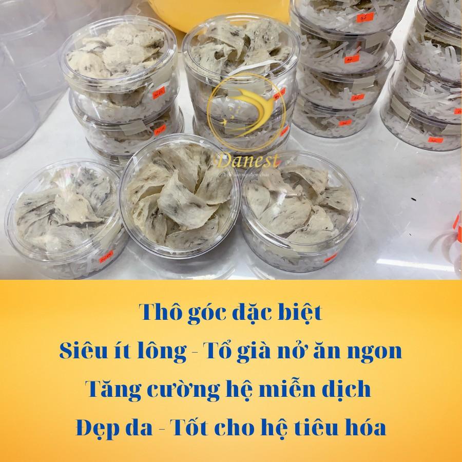 Yến thô tổ góc đặc biệt hộp 100gr- Yến sào cao cấp Đỗ Thị Toán- Tổ siêu ít lông giá mềm - Ăn yến thường xuyên giúp đẹp da