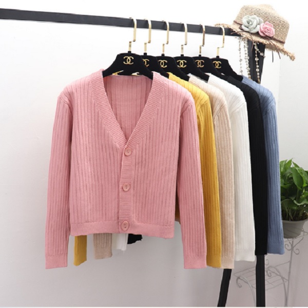 Áo khoác cardigan len nữ A416