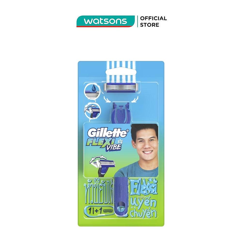 Dao Cạo Gillette Flexi Vibe (1 Cán Dao + 1 Lưỡi Dao)