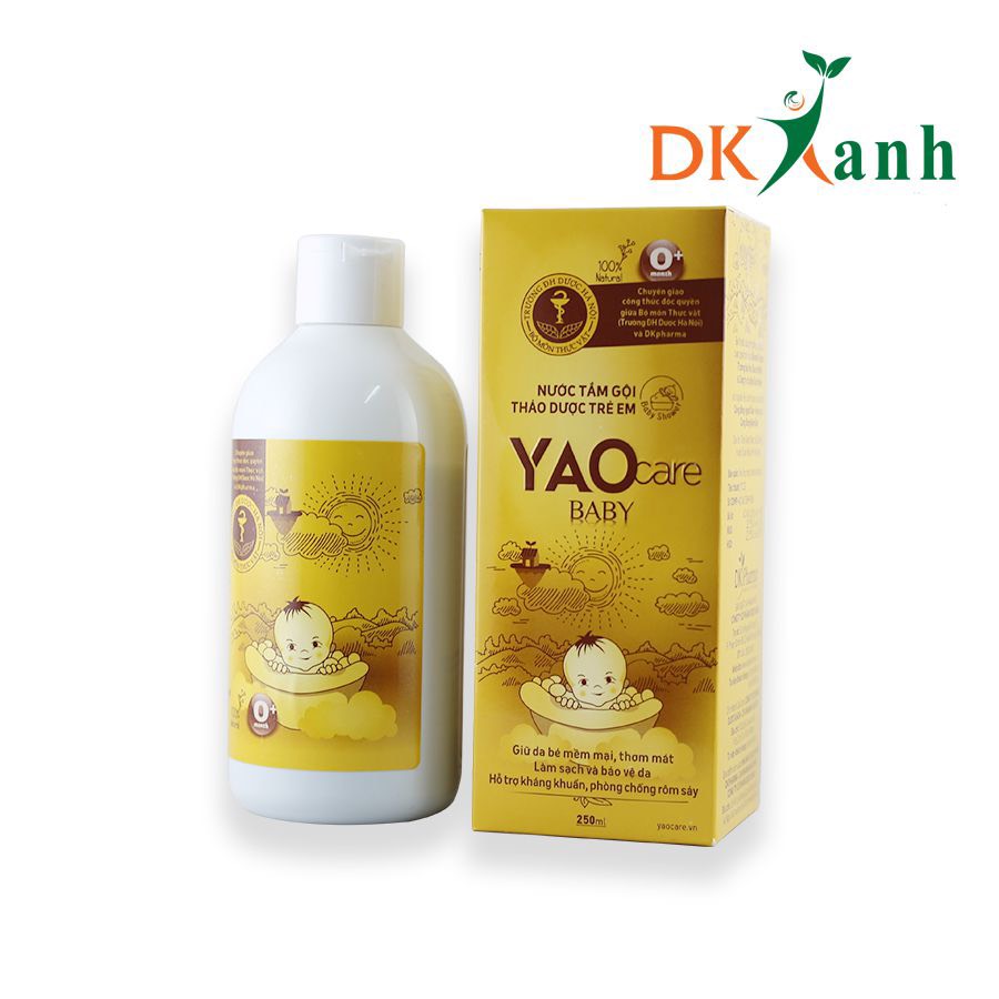 Nước tắm gội Thảo Dược cho bé Yaocare 250ml