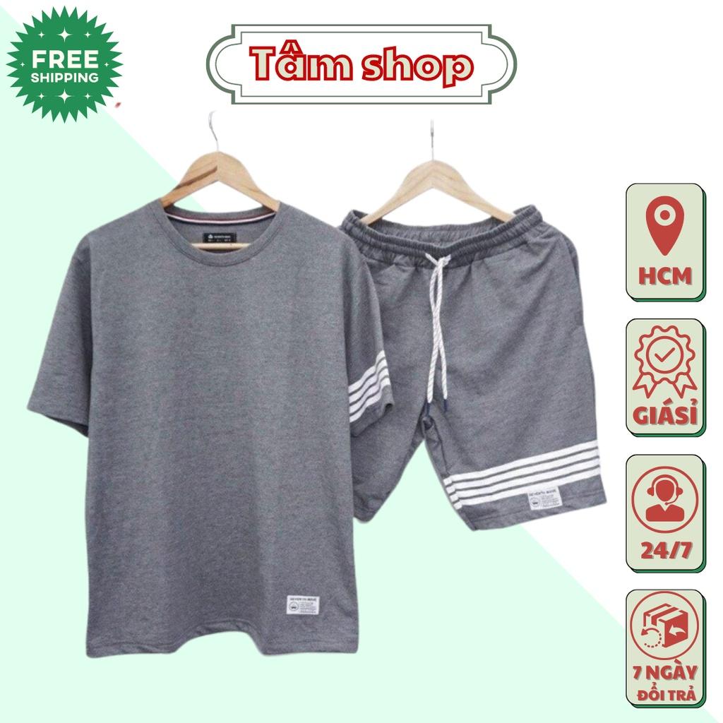 Đồ Bộ Thể Thao Nam Nữ 4 SỌC - Set Quần Áo bốn mùa đẹp cao cấp mặc nhà đi chơi thoải mái 02
