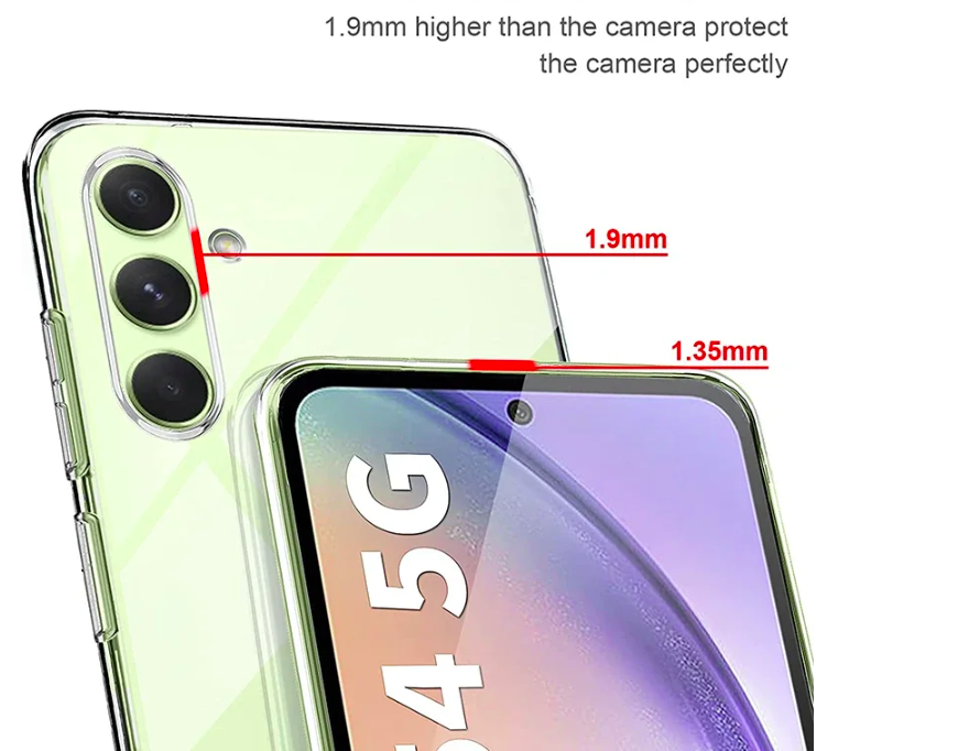 Ốp lưng dẻo silicon cho Samsung Galaxy A15, A25 hiệu Ultra Thin (siêu mỏng 0.6mm, chống trầy, chống bụi) - Hàng nhập khẩu