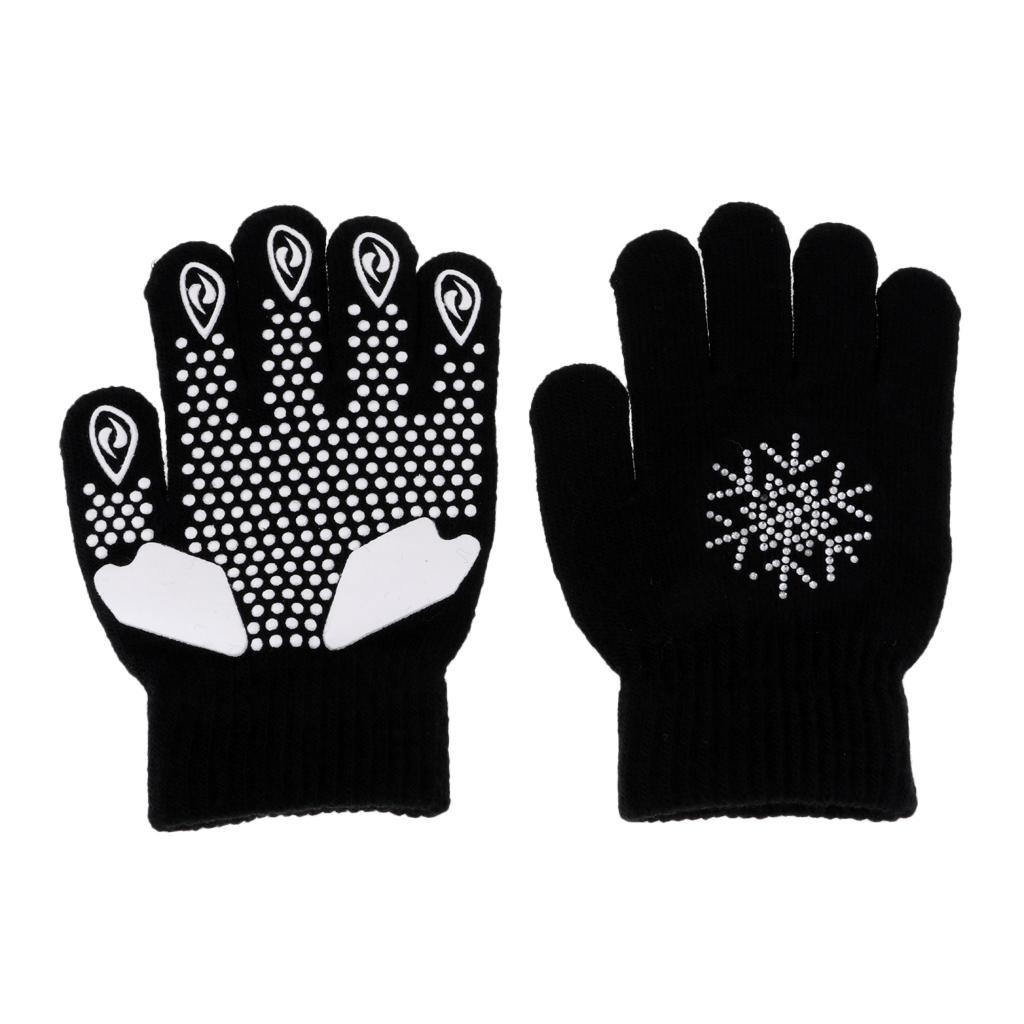 2-Pair Skating Gloves Stretch Gloves Outdoor