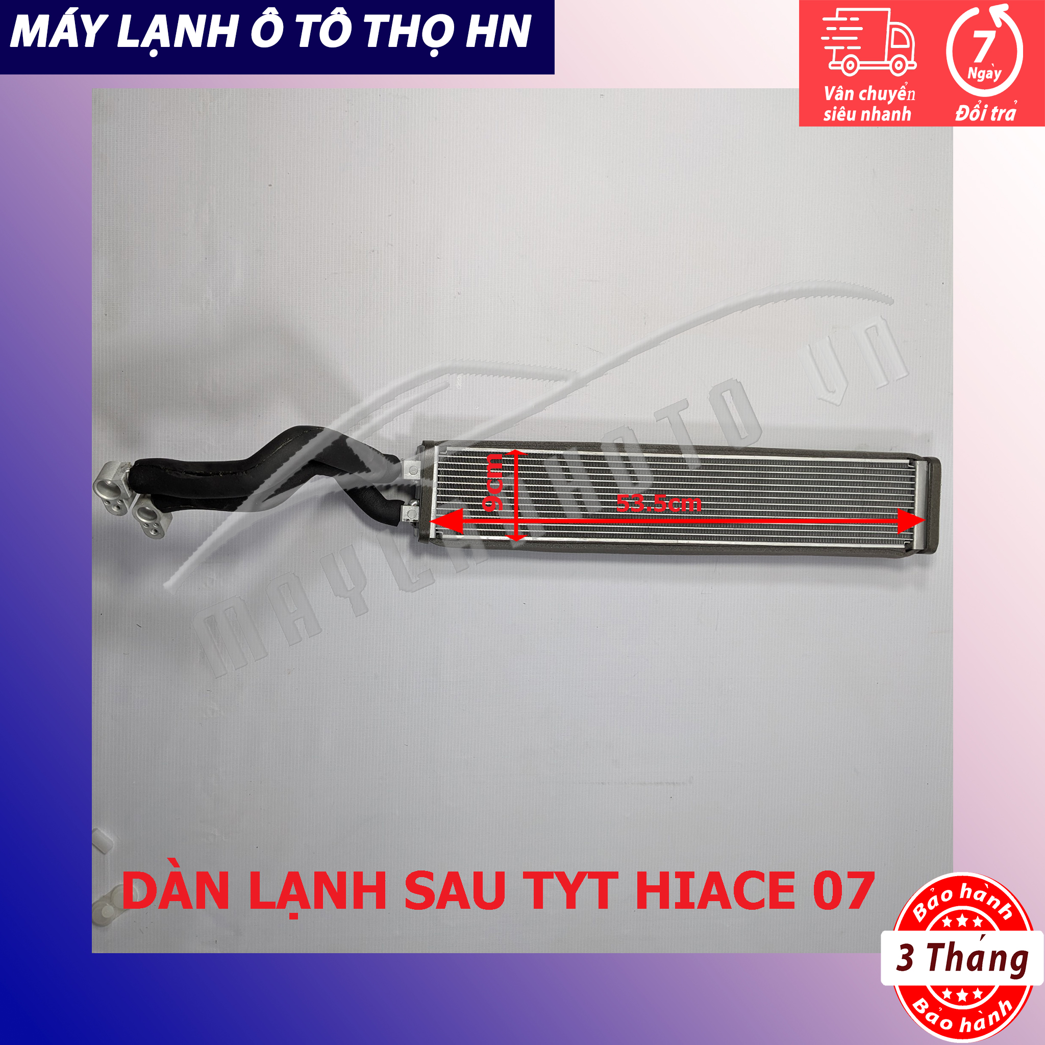 Dàn lạnh Toyota Hiace 2006 2007 2008 2009 2010 Hàng xịn Thái Lan 06 07 08 09 10