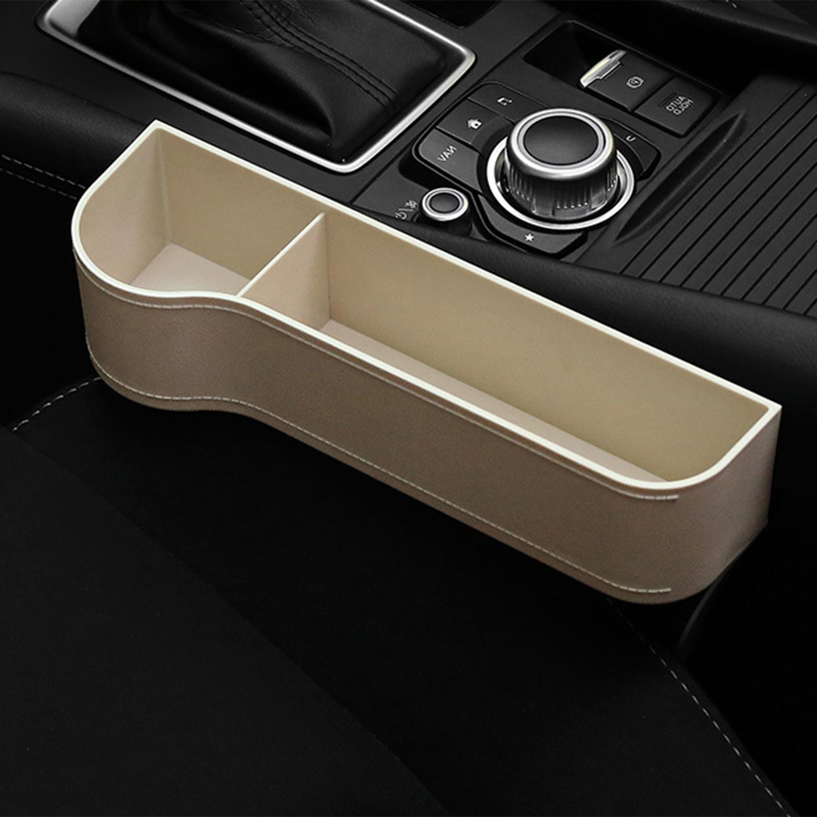 Car Seat Gap Organizer with Cup Holder Seat Gap Filler Fit for Glasses