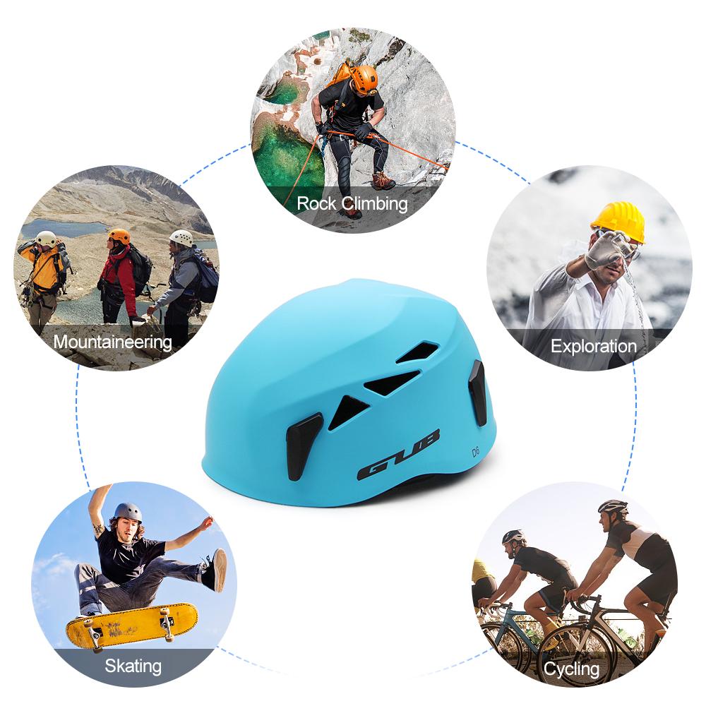 Mũ bảo hiểm GUB đi leo núi, chơi thể thao bằng nhựa ABS chất lượng cao, phù hợp với chu vi vòng đầu: 56 - 62cm (22.0 - 24.4in)