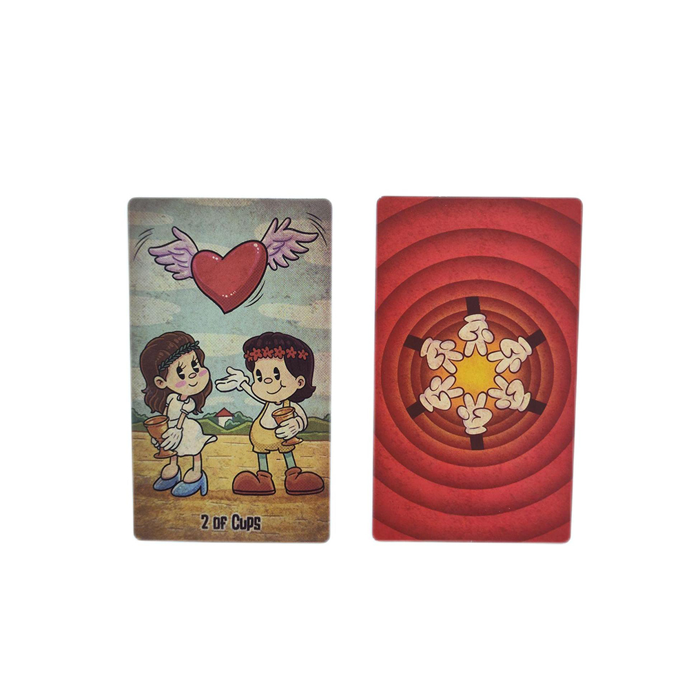Bộ Bài Old School Tarot 7x12 Cm Tặng Đá Thanh Tẩy