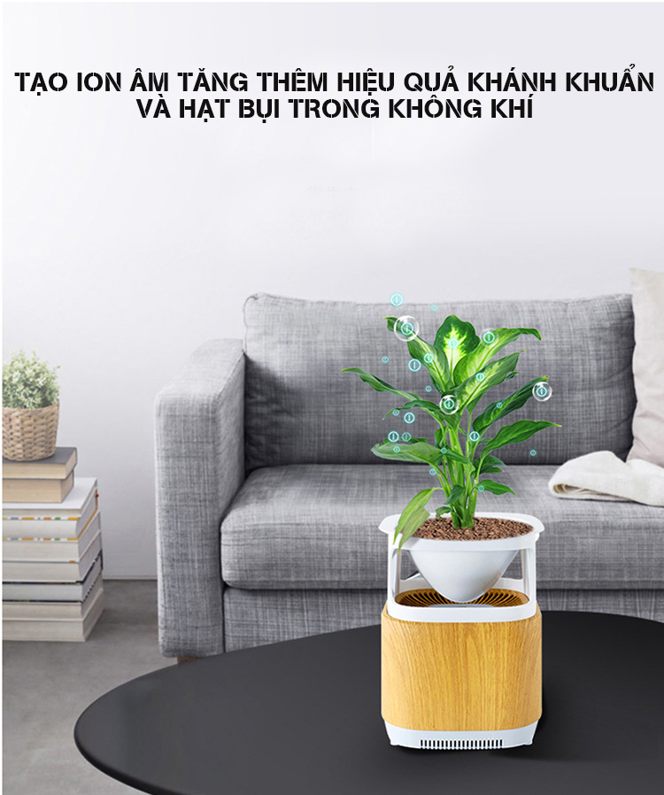 Máy lọc không khí J009A GX Diffuser dùng cho phòng ngủ + thêm miếng lọc dự phòng - Hàng chính hãng