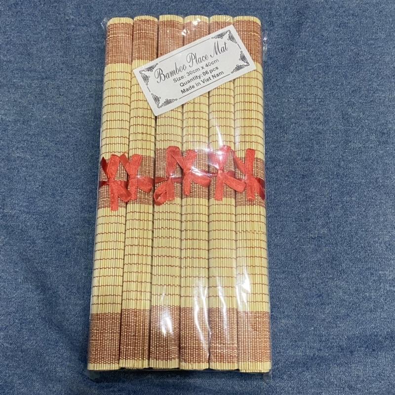 Mành tre cuốn sushi, trải bàn ăn