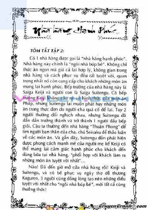 nhà hàng hạnh phúc chapter 3 2