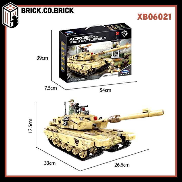Mô Hình Lắp Ráp Xe Tăng Thiết Giáp Chòi Lính Military Moc Đồ Chơi Xếp Hình Quân Sự XB06021